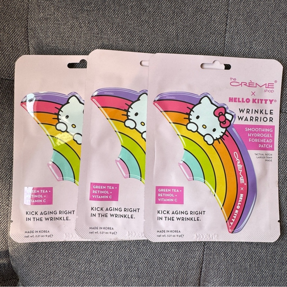 The Creme Shop x Hello Kitty Sanrio Wrinkle Warrior Smoothing Forehead Patch - Picture 2 of 4